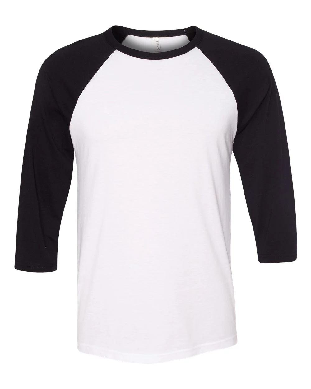 BELLA+CANVAS 3200 Unisex Three-Quarter Sleeve Baseball Tee